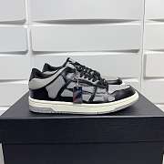 Amiri Skel Top Low Black Grey AM002 - 3