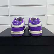 Amiri Skel Top Low White Purple - 6