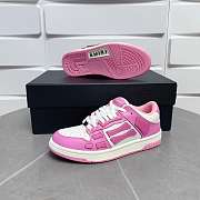 Amiri Skel Top Low White Pink - 3