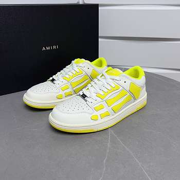 Amiri Skel Top Low White Lemon