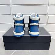 Amiri Skel Top High Top Navy Blue Sneakers - 4