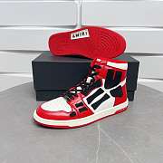 Amiri Skel Top High Top Red Sneakers - 5