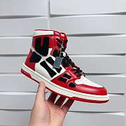 Amiri Skel Top High Top Red Sneakers - 3