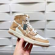 AMIRI Skel Top High Tan White - 5