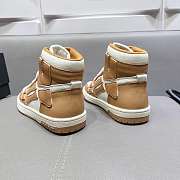 AMIRI Skel Top High Tan White - 4