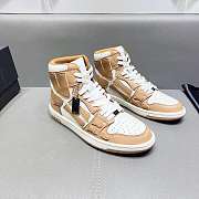 AMIRI Skel Top High Tan White - 2