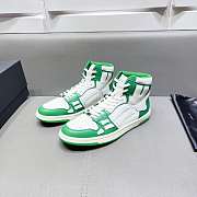 AMIRI Skel Top High Green White 002 - 1