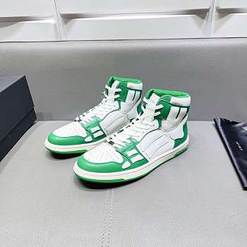 AMIRI Skel Top High Green White 002