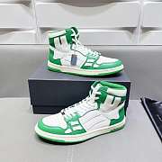 AMIRI Skel Top High Green White 002 - 3