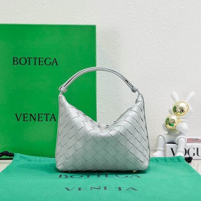 Bottega Veneta Wallace Bag White Size 22x13x9.5cm - 1