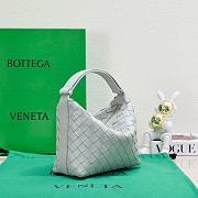 Bottega Veneta Wallace Bag White Size 22x13x9.5cm - 5