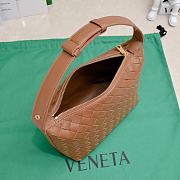 Bottega Veneta Wallace Bag Brown Size 22x13x9.5cm - 5