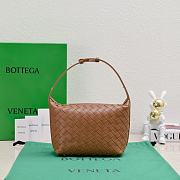 Bottega Veneta Wallace Bag Brown Size 22x13x9.5cm - 4