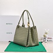 Bottega Veneta Pistachio Bag BV124 Size 30x26x20CM - 4