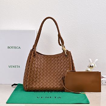 Bottega Veneta Brown Bag BV124 Size 30x26x20CM