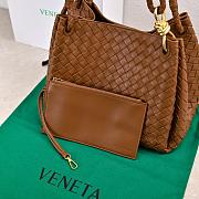 Bottega Veneta Brown Bag BV124 Size 30x26x20CM - 4