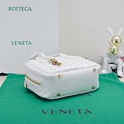 Bottega Veneta White Bag BV165 Size 23.5x17.9x9CM - 5