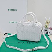 Bottega Veneta White Bag BV165 Size 23.5x17.9x9CM - 6