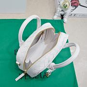 Bottega Veneta White Bag BV165 Size 23.5x17.9x9CM - 4