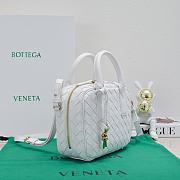 Bottega Veneta White Bag BV165 Size 23.5x17.9x9CM - 3