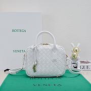 Bottega Veneta White Bag BV165 Size 23.5x17.9x9CM - 2