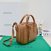 Bottega Veneta Brown Bag BV165 Size 23.5x17.9x9CM - 6