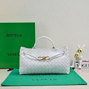 Bottega Veneta White Bag BV247 Size 29x18x10CM - 6