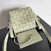Bottega Veneta Cassette Bowling Pistachio Bag Size 22x16x13CM - 2