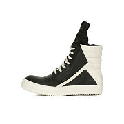 Rick Owens Geobasket High Top Black And Milk - 4
