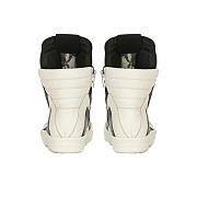Rick Owens Geobasket High Top Black And Milk - 5