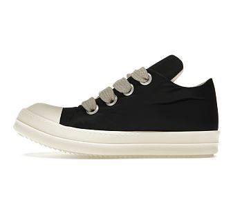 Rick Owens Jumbo Lace Recycled Puffer Low Canvas Black Milk