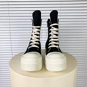 Rick Owens Mega Bumper Sneakers Canvas Black - 2