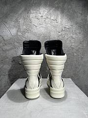 Rick Owens Bumper Geobasket High-top Patent Black - 4
