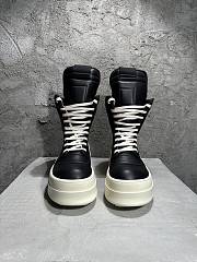 Rick Owens Bumper Geobasket High-top Patent Black - 3