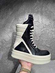 Rick Owens Bumper Geobasket High-top Patent Black - 6