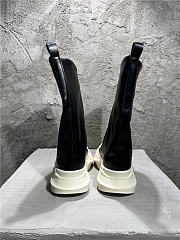 Rick Owens DRKSHDW Black Fogachine Sneak Boots - 2