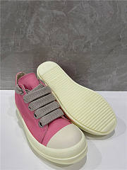 Rick Owens Jumbo Lace Recycled Puffer Low Canvas Pink - 6