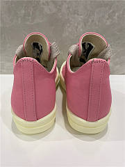 Rick Owens Jumbo Lace Recycled Puffer Low Canvas Pink - 5
