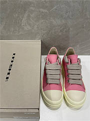 Rick Owens Jumbo Lace Recycled Puffer Low Canvas Pink - 2