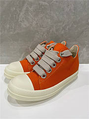 Rick Owens Jumbo Lace Recycled Puffer Low Canvas Orange - 6