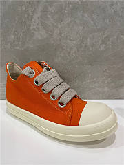 Rick Owens Jumbo Lace Recycled Puffer Low Canvas Orange - 5