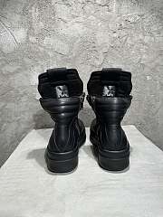 Rick Owens Mega Bumper Geobasket High Patent Black - 6