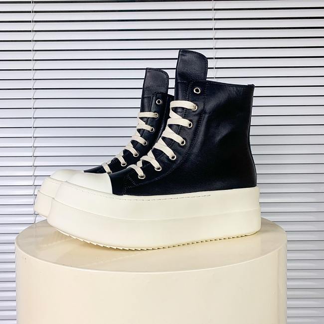 Rick Owens Mega Bumper Sneakers Black - 1