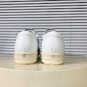 Rick Owens Panelled Leather Sneakers White - 5