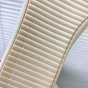 Rick Owens Panelled Velvet Sneakers Beige - 6