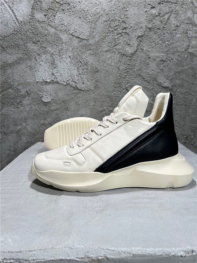 Rick Owens Geth Runner Sneakers White - 1