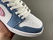 Air Jordan 1 Low SE Denim Sequin HQ2001-400 - 6