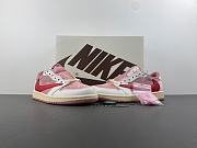 Air Jordan 1 Retro Low OG SP Travis Scott Sail Shy Pink DM7866-106 - 3