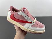 Air Jordan 1 Retro Low OG SP Travis Scott Sail Shy Pink DM7866-106 - 6