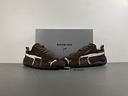 Balenciaga x Puma Speedcat Suede Distressed Brown White 847146-WSDSD-2910 - 5